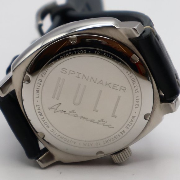 Spinnaker Automatic Hull- Diver 100 Meter -Limited Edition #265 of 1200 -SP 5113